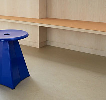 Forbo Marmoleum Solid Concrete 3758 shale фото 2 | FLOORDEALER